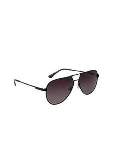 OPIUM Men Round Sunglasses & Polarised and UV Protected Lens- OP-10106-C01
