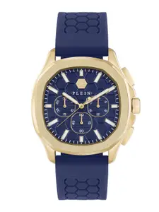 PHILIPP PLEIN Men Round Dial Water Resistance Analogue Watch -PWSAA0323