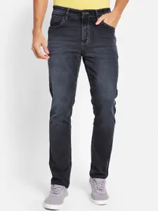 Octave Men Clean Look Mid-Rise Light Fade Cotton Jeans