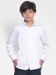 Crimsoune Club Boys Slim Fit Opaque Casual Shirt