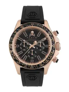 PHILIPP PLEIN Men Textured Straps Analogue Watch PWVAA0623