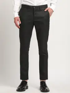 THE BEAR HOUSE Men Slim Fit Formal Trousers