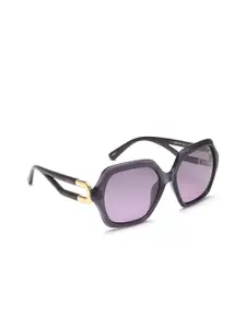 IDEE Women Square Sunglasses with UV Protected Lens IDS2860C4PSG