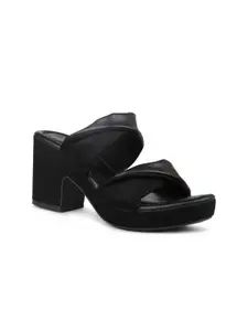 Inc 5 Open Toe Block Heels