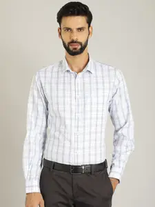 Indian Terrain Classic Tartan Checks Pure Cotton Formal Shirt