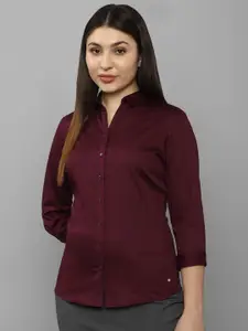 Allen Solly Woman Spread Collar Formal Shirt