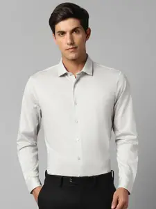 Louis Philippe Permapress Slim Fit Pure Cotton Wrinkle Free Formal Shirt