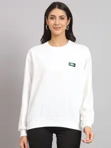 Obaan Round Neck Pullover Sweatshirt