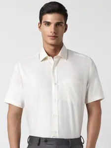 Van Heusen Textured Pure Cotton Formal Shirt