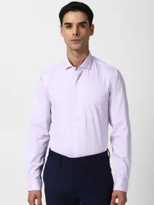 Peter England Spread Collar Slim Fit Formal Shirt