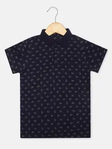 Allen Solly Junior Boys Ethnic Motifs Printed Cotton T-shirt