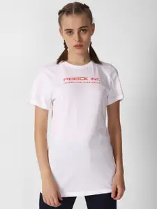 Reebok Printed Pure Cotton T-Shirt