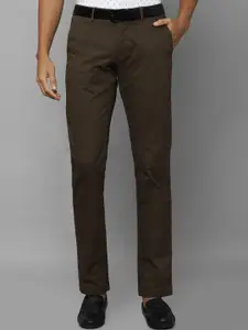 Allen Solly Men Mid-Rise Slim Fit Chinos Trousers