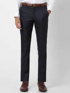 V Dot Men Skinny Fit Formal Trousers