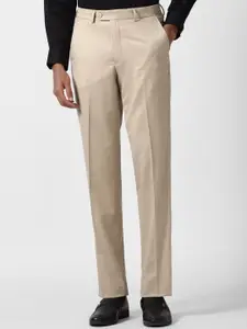 Van Heusen Men Mid Rise Formal Trousers