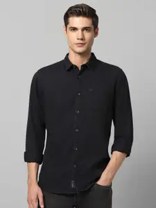 Allen Solly Spread Collar Opaque Pure Cotton Casual Shirt
