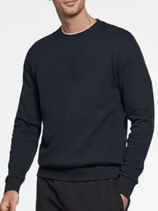 HACKETT LONDON Long Sleeves Pure Cotton Pullover