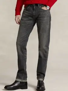 Polo Ralph Lauren Men Mid Rise Slim Fit Heavy Fade Stretchable Jeans