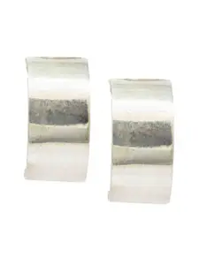 Unniyarcha 92.5 Silver Contemporary Silver-Plated Stud Earrings