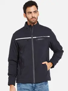 METTLE Mock Collar Zip Detail Tailored Jacket