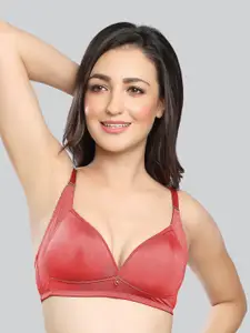 Lovable Full Coverage Lightly Padded Non-Wired Seamless T-Shirt Bra With All Day Comfort