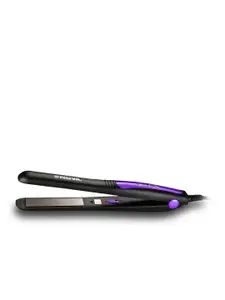NOVA NHS 842 Pro-Shine Hair Straightener - Black & Purple
