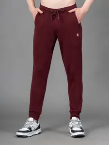 Red Tape Men Mid-Rise Cotton Joggers