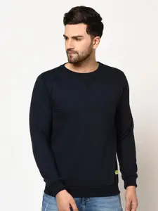 Rigo Solid Pullover Casual Sweatshirt