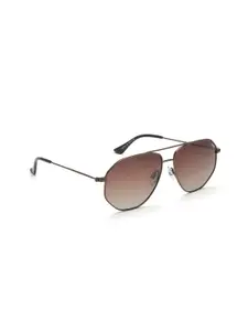 IDEE Men Aviator Sunglasses with UV Protected Lens IDS2788C5PSG