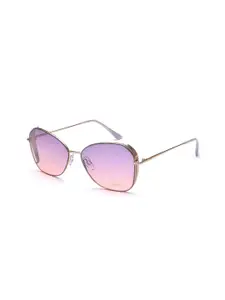 IDEE Women Butterfly Sunglasses with UV Protected Lens IDS2973C3SG