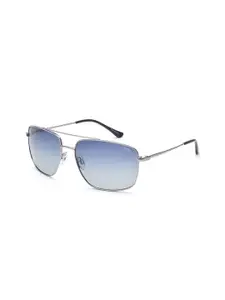 IDEE Men Square Sunglasses with UV Protected Lens IDS2792C7PSG