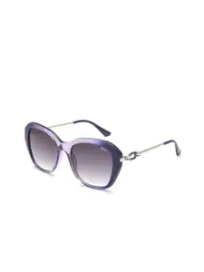 IDEE Women Square Sunglasses with UV Protected Lens IDS2966C3SG