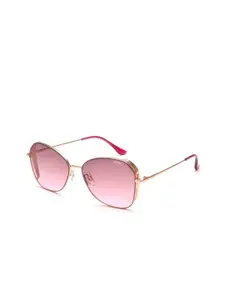 IDEE Women Lens & Butterfly Sunglasses With UV Protected Lens IDS2973C8SG