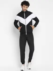 Yuuki Colorblocked Mock Collar Tracksuits