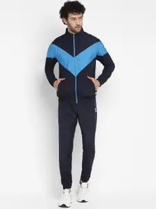 Yuuki Colorblocked Mock Collar Tracksuits