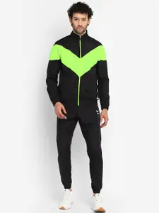 Yuuki Colorblocked Mock Collar Tracksuits