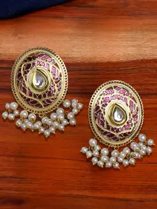 OOMPH Oval Drop Earrings