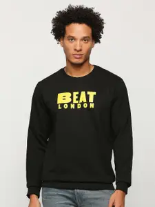 BEAT LONDON by PEPE JEANS Typography Printed Pullover Sweatshirt