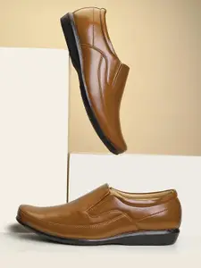 Paragon Men Square Toe Anti Skid Sole Formal Slip-On Shoes