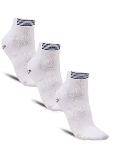 Dollar Socks Men Pack Of 3 Patterned Ankle-Length Cotton Socks