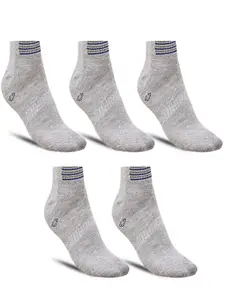 Dollar Socks Men Pack Of 5 Patterned Ankle Length Socks