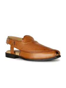 Bata Men Shoe-Style Sandals With Buckle Closure