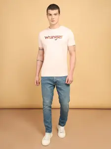 Wrangler Typography Printed Cotton T-shirt