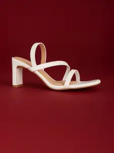Lino Perros Open-Toe Block Heels