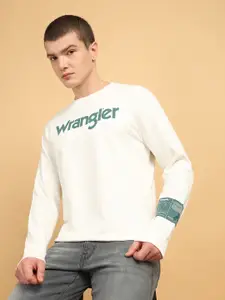 Wrangler Typography Printed Pullover Sweatshirt