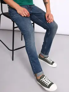 Lee Men Bruce Skinny Fit Light Fade Clean Look Stretchable Jeans