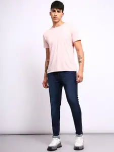 Lee Men Bruce Skinny Fit Clean Look Light Fade Stretchable Jeans
