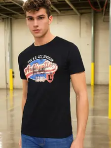 Lee Typography Printed cotton Slim Fit T-shirt