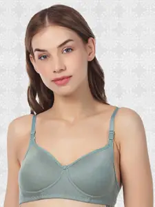 Designer Bugs All Day Comfort Non-Wired Lightly Padded Seamless Cotton T-Shirt Bra