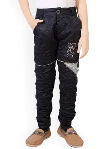 BAESD Boys Slim Fit Mid Rise Cotton Trouser